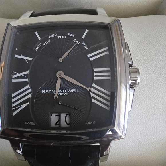 Raymond Weil Black Square Watch - Picture 1 of 6
